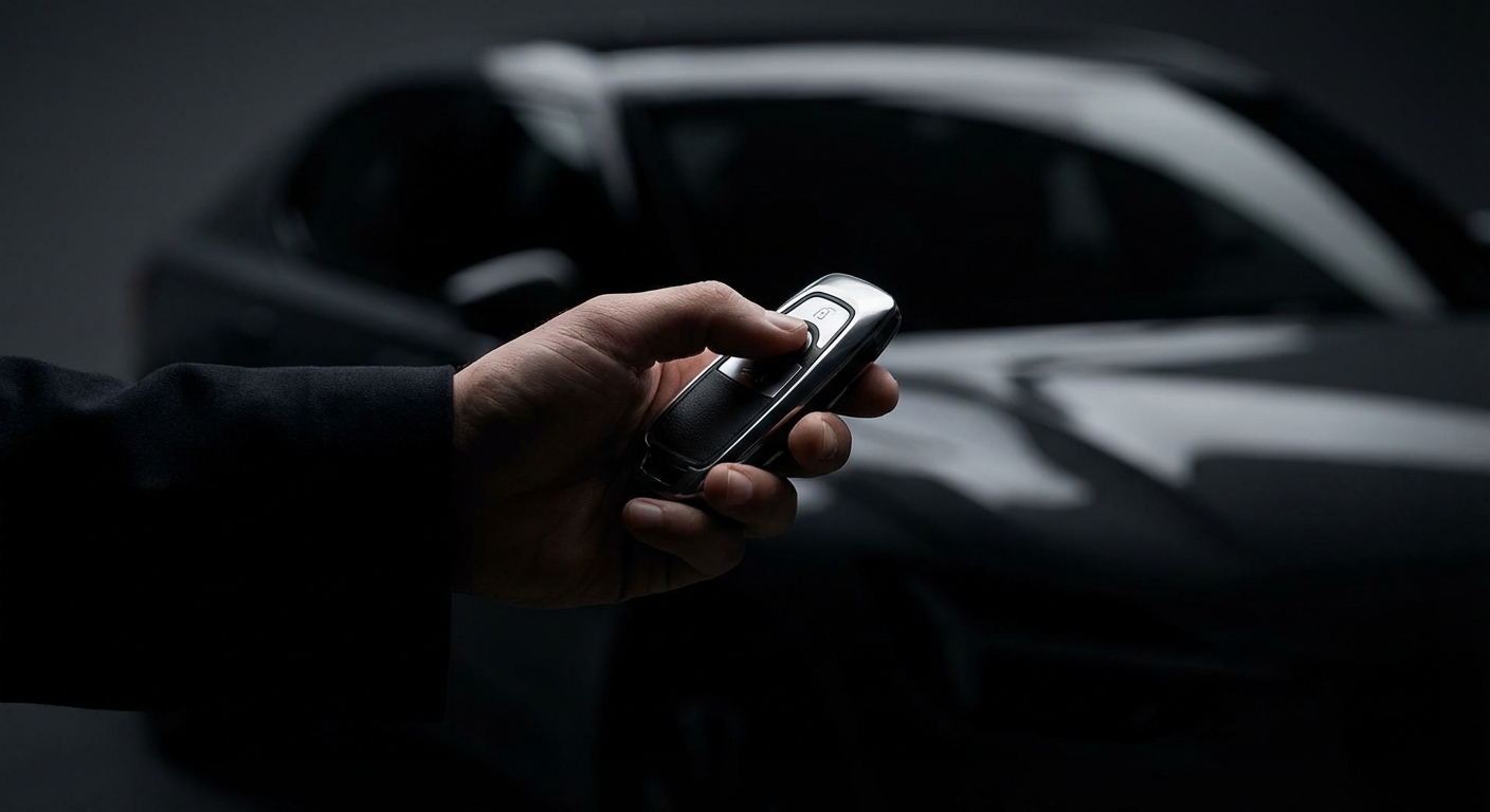 Faire un booking taxi gratuit pour vos trajets en 2026 Gros plan sur une clé de voiture moderne symbolisant la facilité de réservation d'un taxi